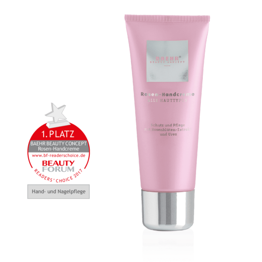 Cremă de mâini cu extract de petale de trandafir și uree (ROSEN-HANDCREME), PEDIBAEHR