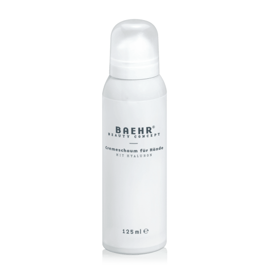 Cremă-spumă pentru mâini cu acid hialuronic (CREMESCHAUM FÜR HÄNDE MIT HYALURON), PEDIBAEHR