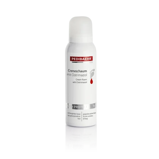 Cremă-spumă antifungică cu clotrimazol și uree (CREMESCHAUM MIT CLOTRIMAZOL),PEDIBAEHR