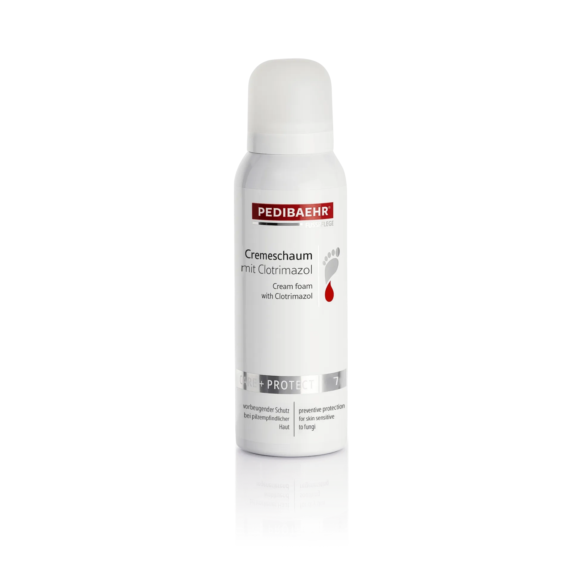 Cremă-spumă antifungică cu clotrimazol și uree (CREMESCHAUM MIT CLOTRIMAZOL),PEDIBAEHR