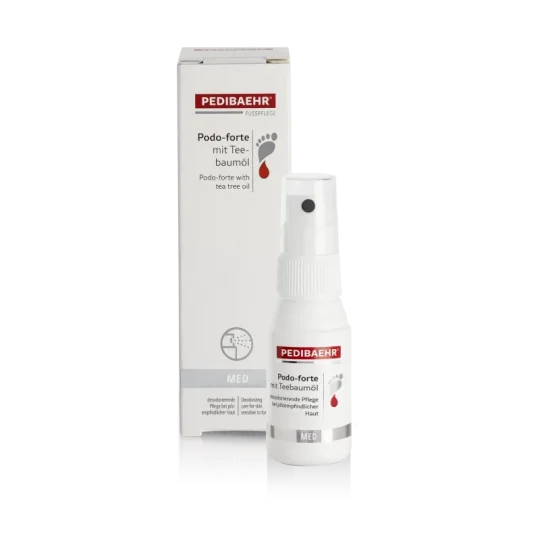 Lichid spray, antifungic-profilactic pentru degete și unghii (PODO-FORTE MIT TEEBAUMÖL), PEDIBAEHR