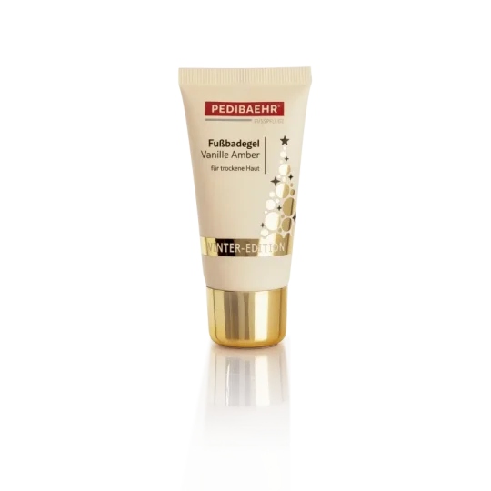 Gel de baie pentru picioare cu aromă de vanilie și chihlimbar
