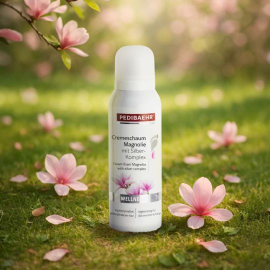 Cremă- Spumă cu extract de magnolie și ioni de argint (CREMESCHAUM MAGNOLIE), PEDIBAEHR