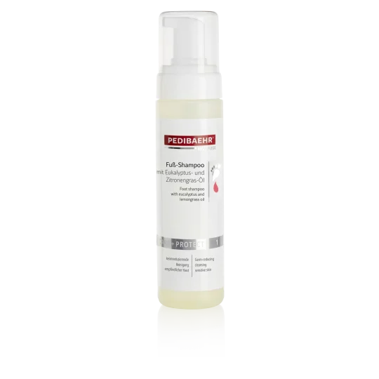 Șampon pentru picioare cu eucalipt și lemongrass (Fuß-Shampoo mit Eukalyptus- und Zitronengrasöl)