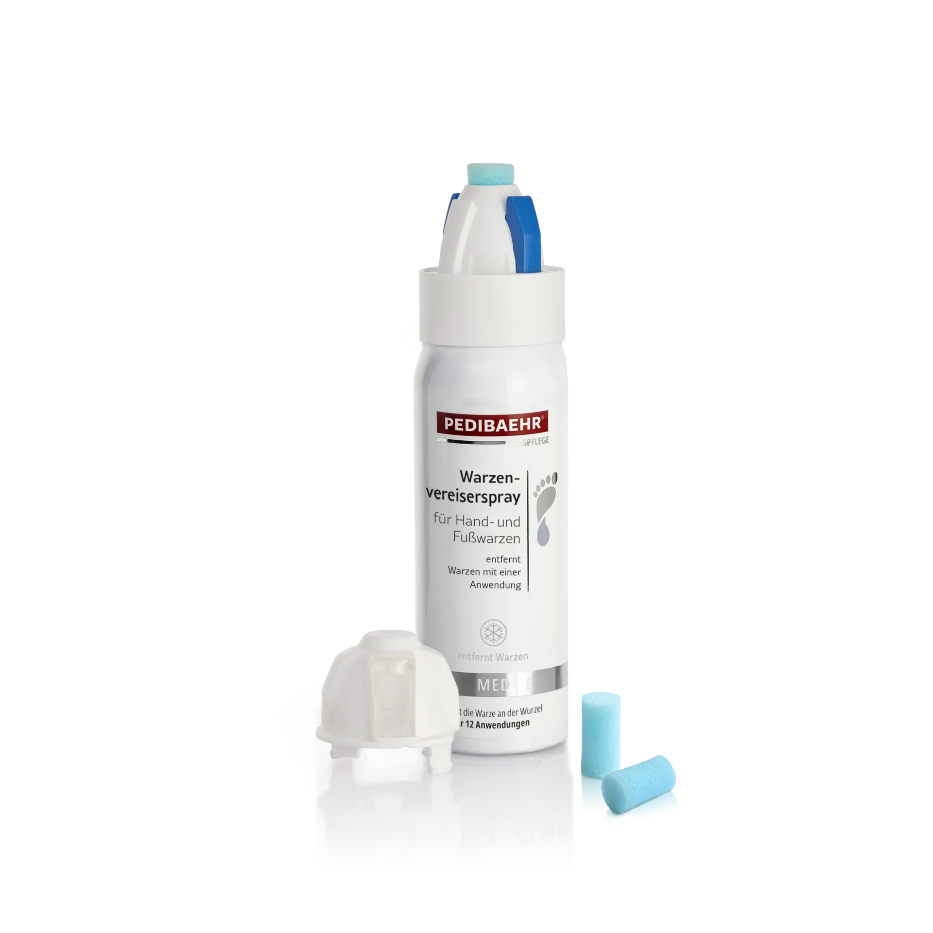 Spray pentru înghețarea negilor și verucilor de pe mâini și picioare, 75 ml (Warzenvereiserspray für Hand- und Fußwarzen) - imagine 2